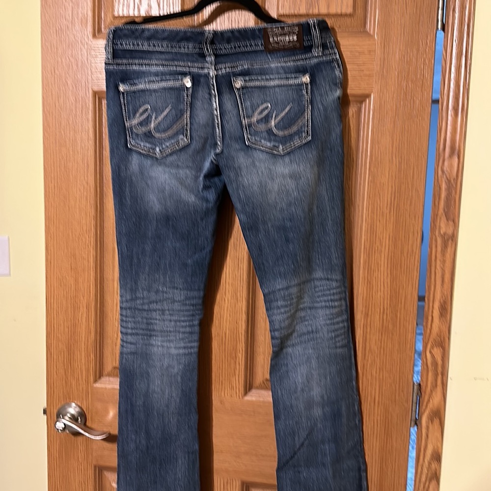 Express 6 Barely Boot Jean - image 5